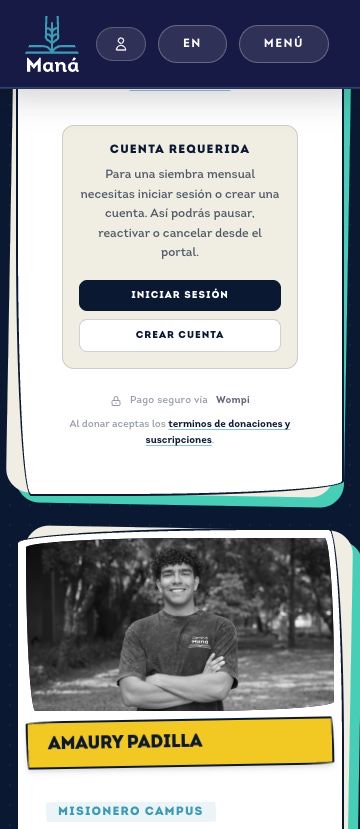 Pantallazo del paso 7: Inicia sesión o crea cuenta
