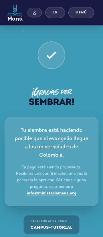 Pantallazo del paso 9: Finaliza el pago
