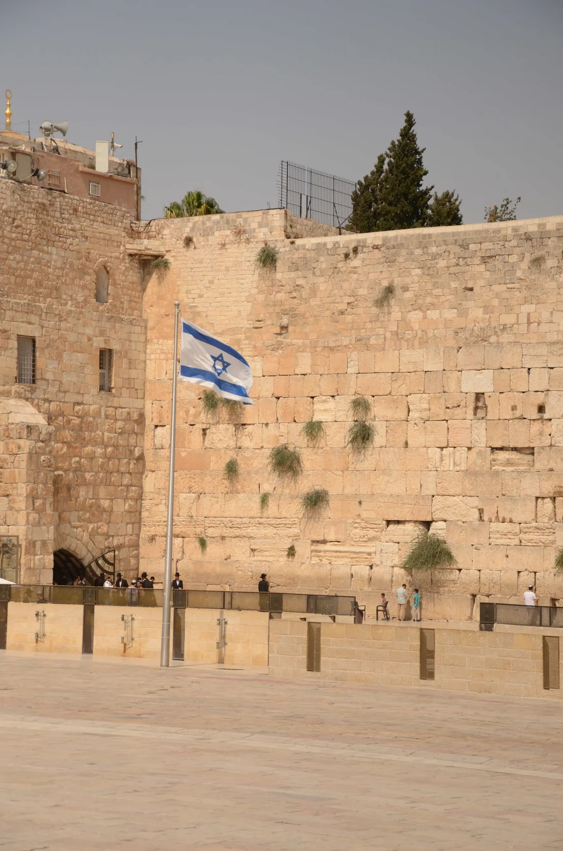 El Muro de los Lamentos y su explanada en Jerusalén