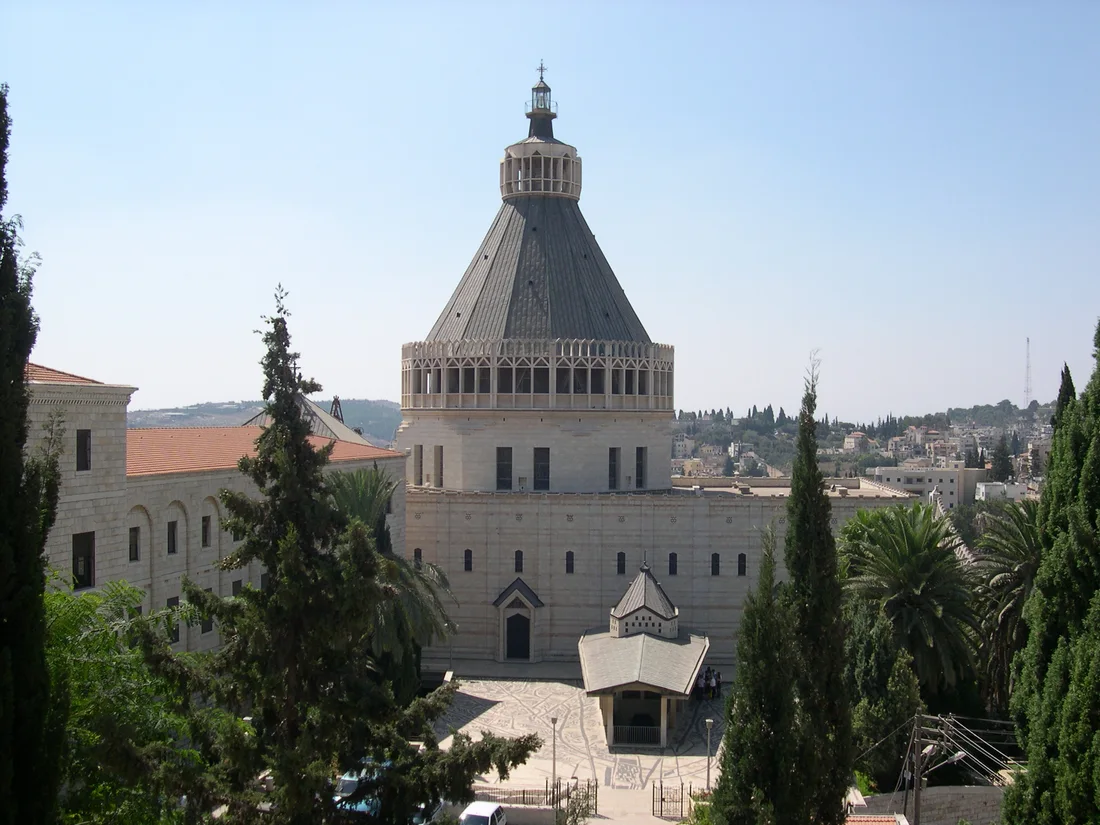 La Basílica de la Anunciación en Nazaret